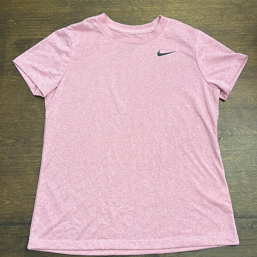Pink Nike dri-fit t shirt, size medium